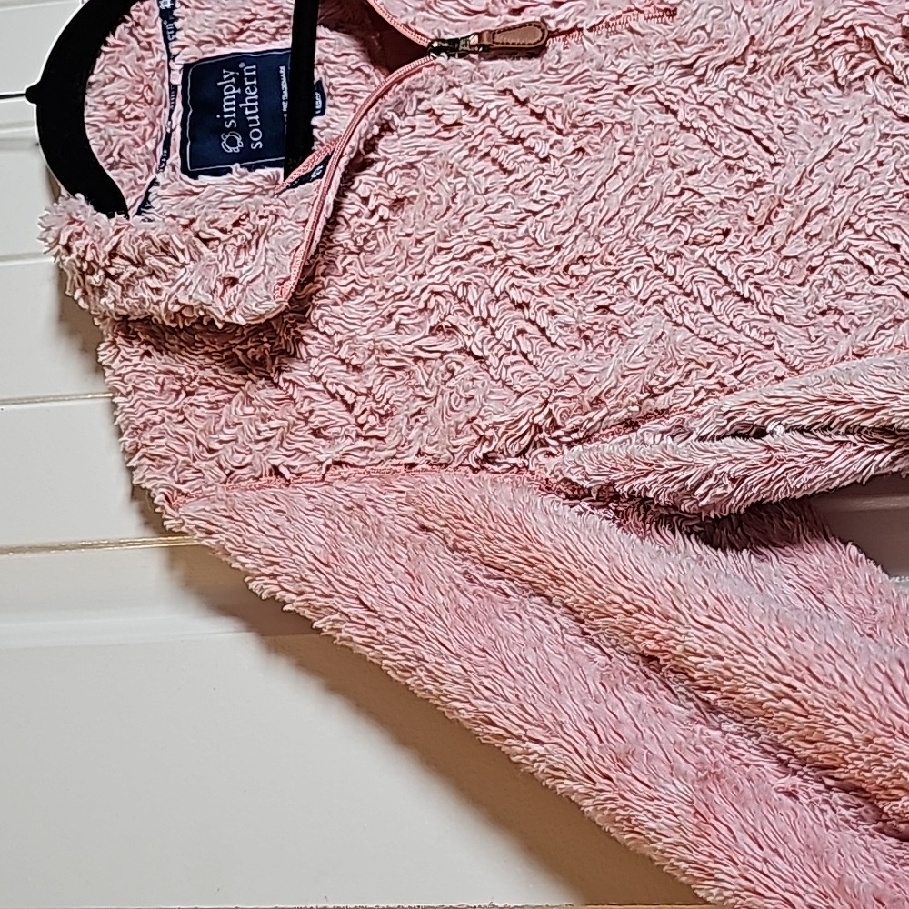 Simply Southern L fleece pullover - Picture 7 of 15